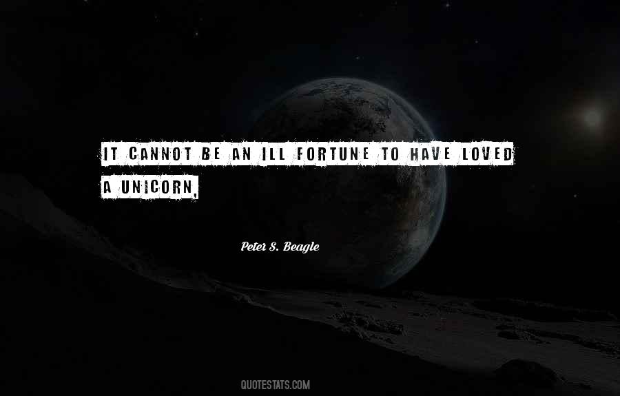 Ill Fortune Quotes #1396932