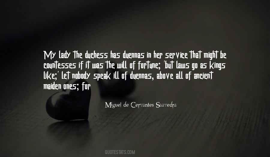 Ill Fortune Quotes #1699624