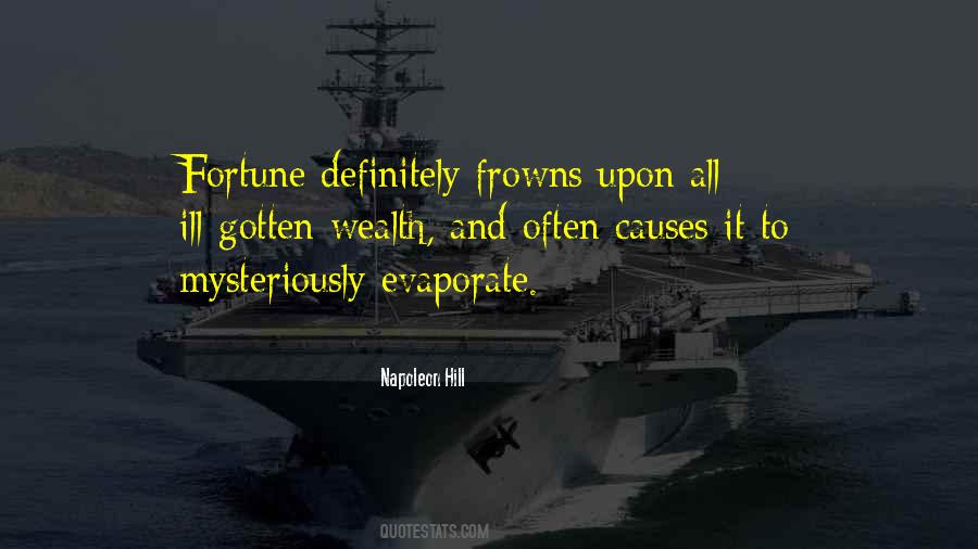 Ill Fortune Quotes #819423