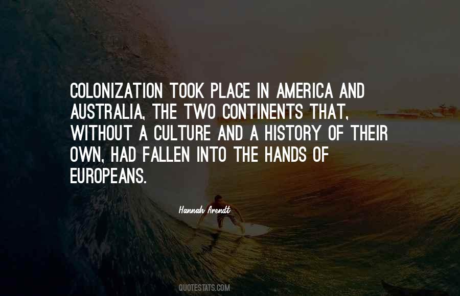 Quotes About Colonization In America #449314