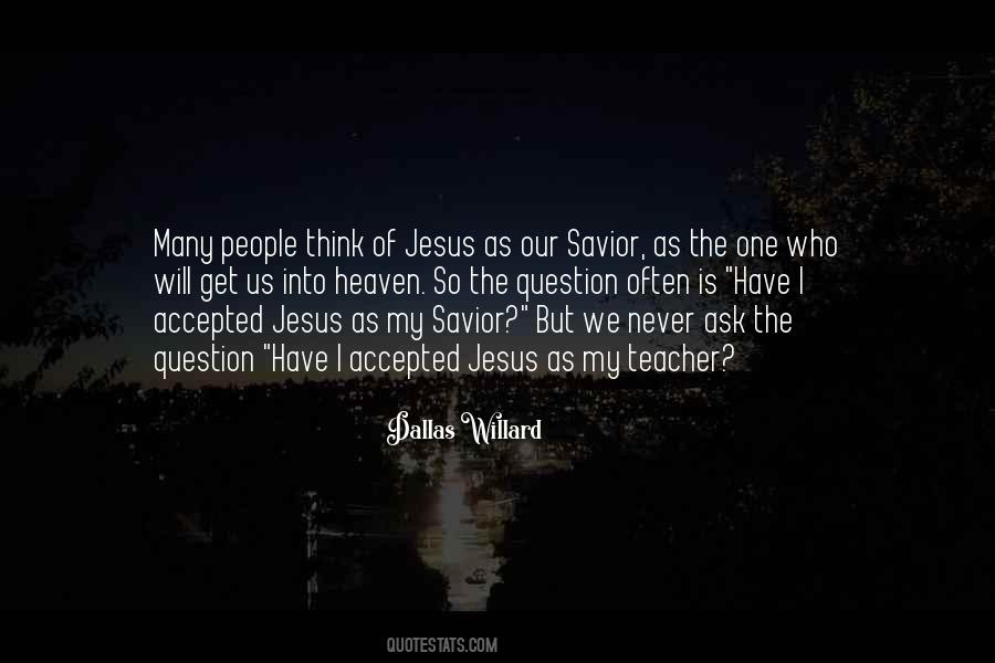 Quotes About Jesus As Savior #1138612