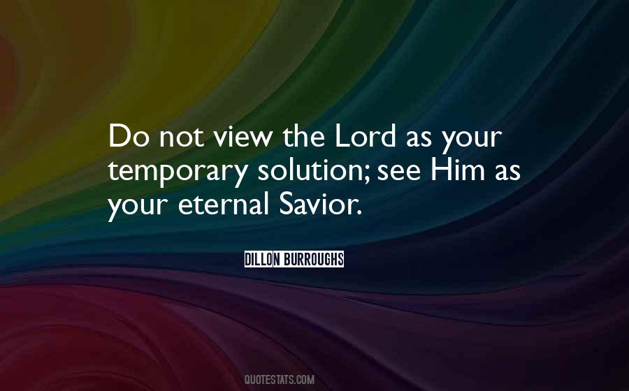 Quotes About Jesus As Savior #1349970