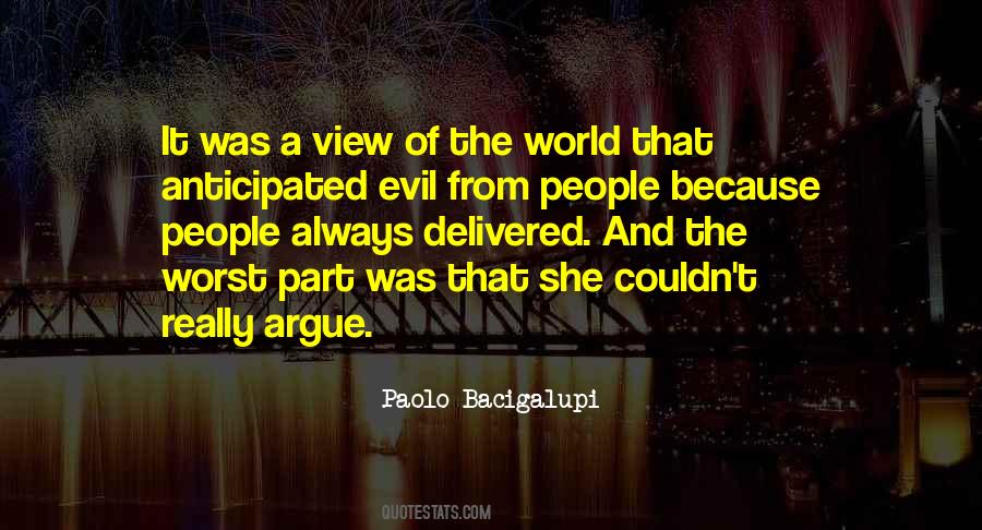 Quotes About View Of The World #1291188