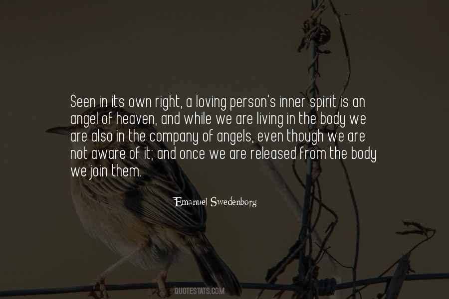 Quotes About Heaven And Angels #1060716