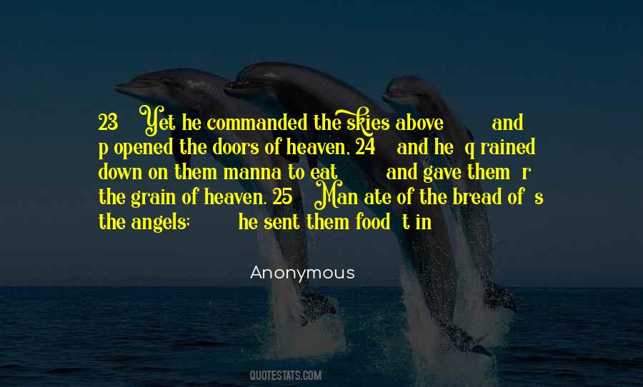 Quotes About Heaven And Angels #935063