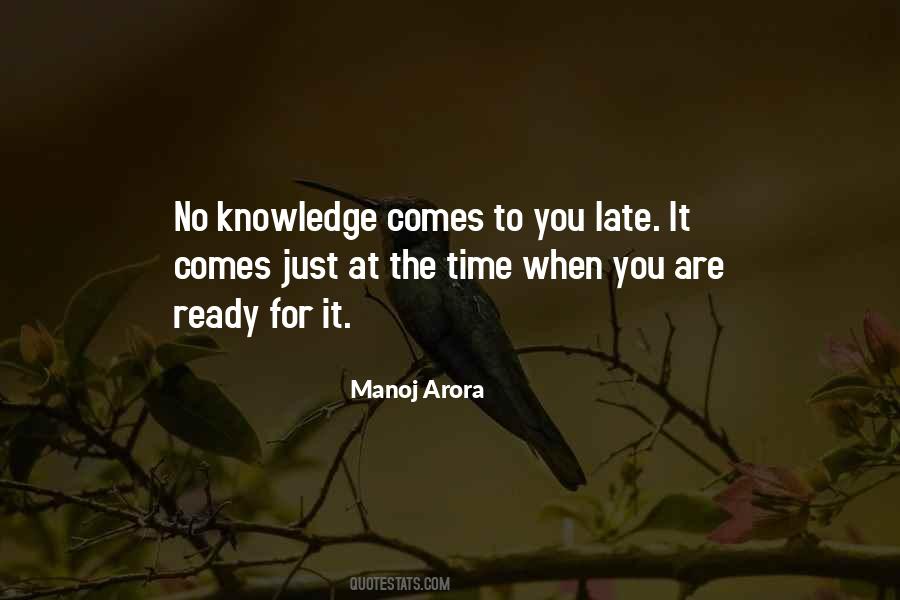 Quotes About No Time For You #196110