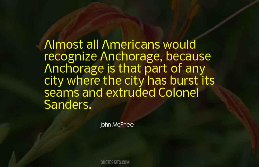 Quotes About Anchorage #1272718