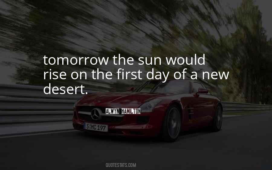 Desert Sun Quotes #426091