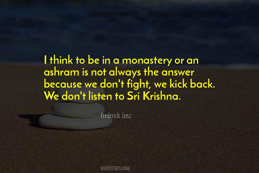 Quotes About Not Fighting Back #1040512