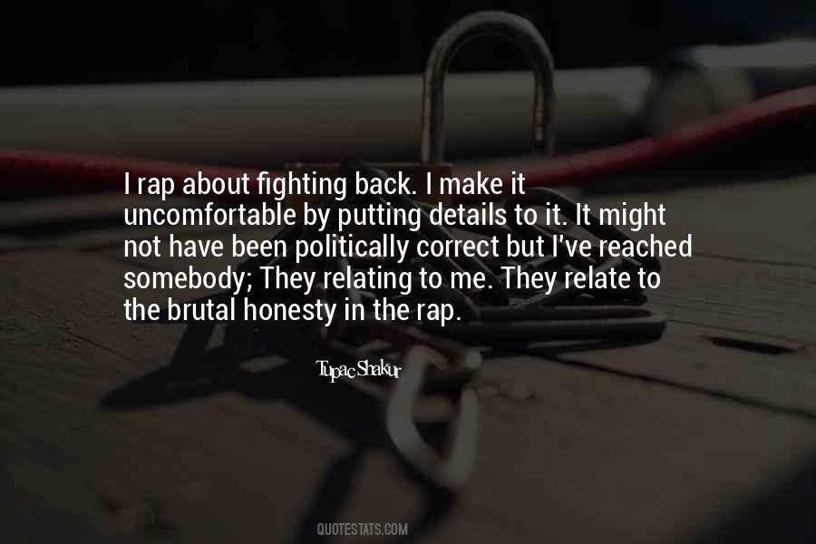 Quotes About Not Fighting Back #532961