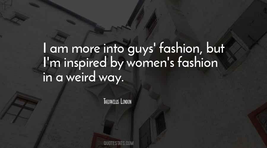 Quotes About London Fashion #453798