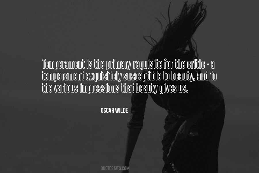 Quotes About Temperament #1109337