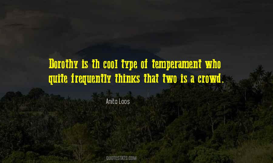 Quotes About Temperament #1199210