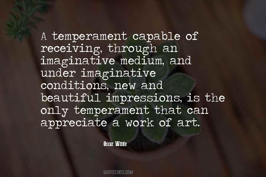 Quotes About Temperament #918643