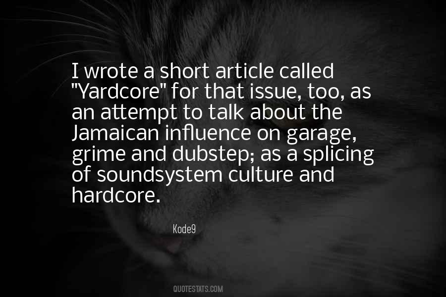 Quotes About Jamaican Culture #92085