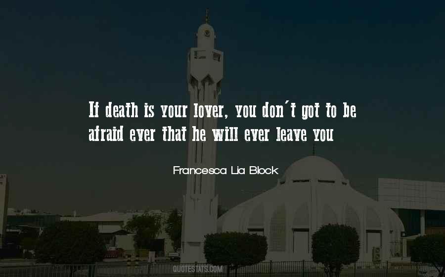 Quotes About Your Lover #578579