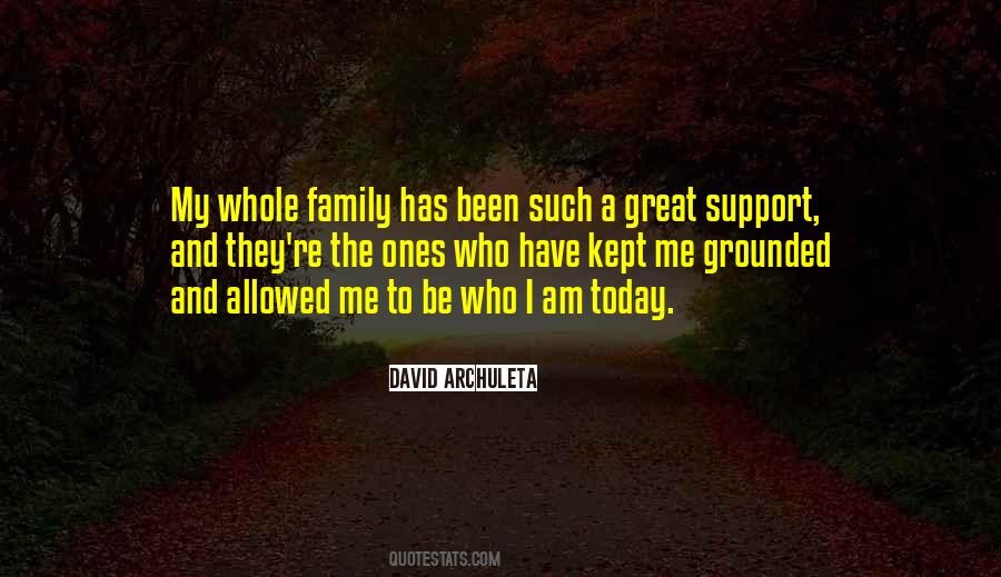 Quotes About No Family Support #162005