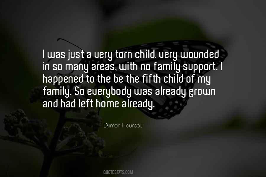 Quotes About No Family Support #769948