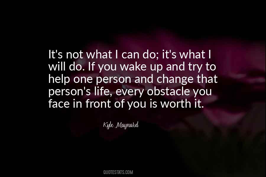 Try To Change It Quotes #211036