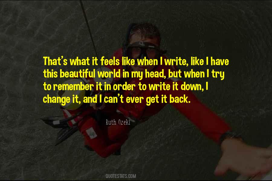 Try To Change It Quotes #370963