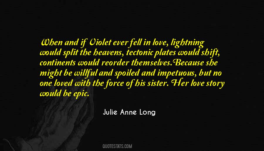 I Fell In Love With You Because Quotes #800478