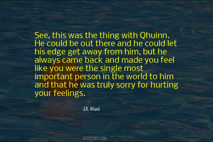 Quotes About The Most Important Person #478802 Quotes About The Most Important Person #478802