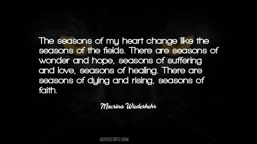 Quotes About Seasons Of Love #1330628