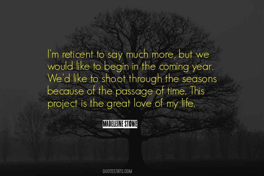 Quotes About Seasons Of Love #300255