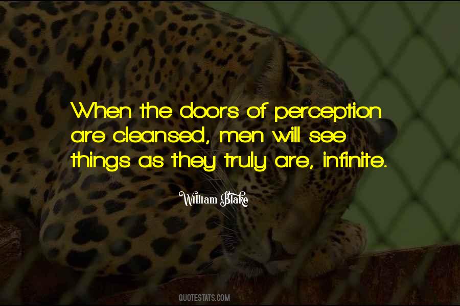 Quotes About Doors Of Perception #52840