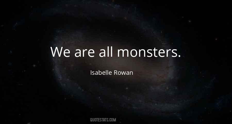 Quotes About Monsters Within #48935