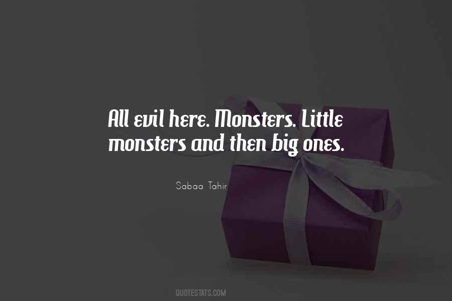 Quotes About Monsters Within #49791