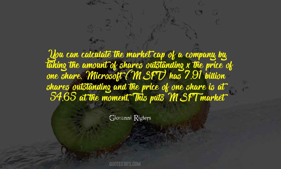 Share Of Market Quotes #735749