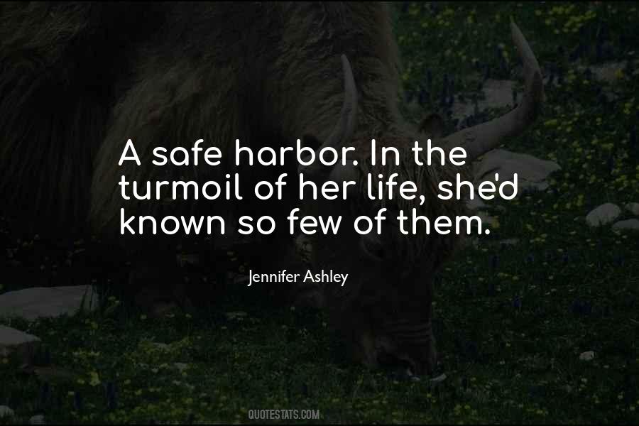 Quotes About A Safe Harbor #1078853