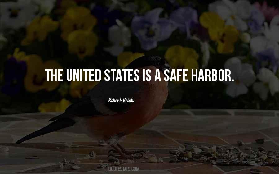 Quotes About A Safe Harbor #218233