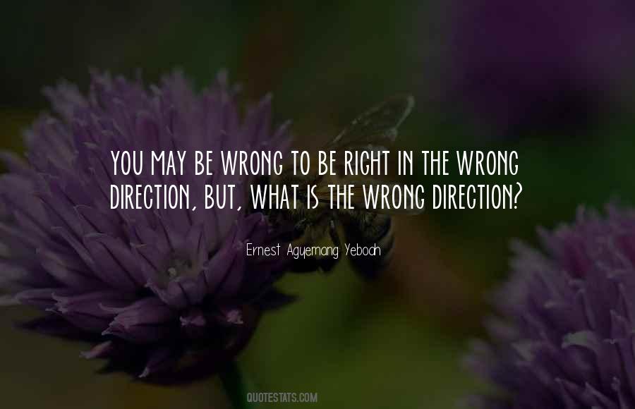 Quotes About Directions In Life #181243