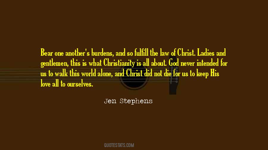 Christ Is Love Quotes #10794