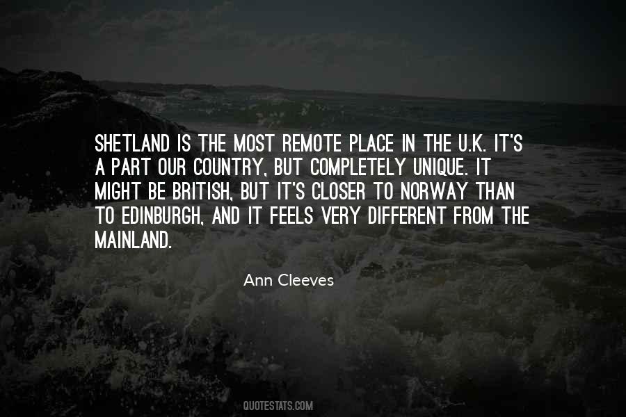 Quotes About Shetland #1158215