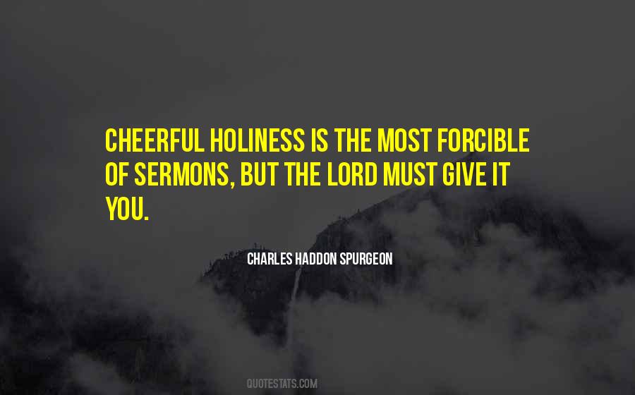 Holiness Is Quotes #1196825