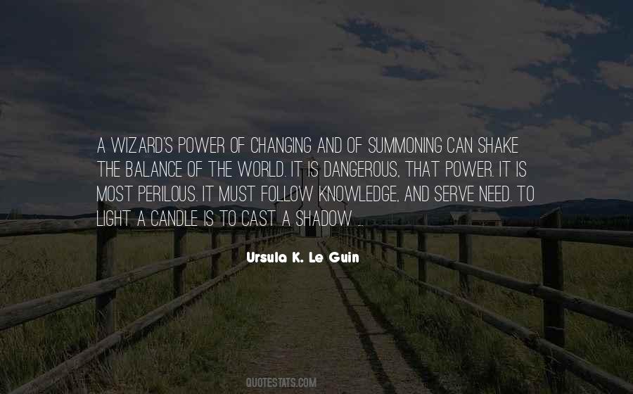 Quotes About Dangerous Power #270785