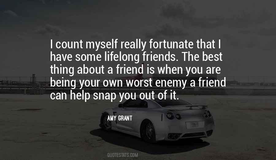 Quotes About Own Worst Enemy #463105