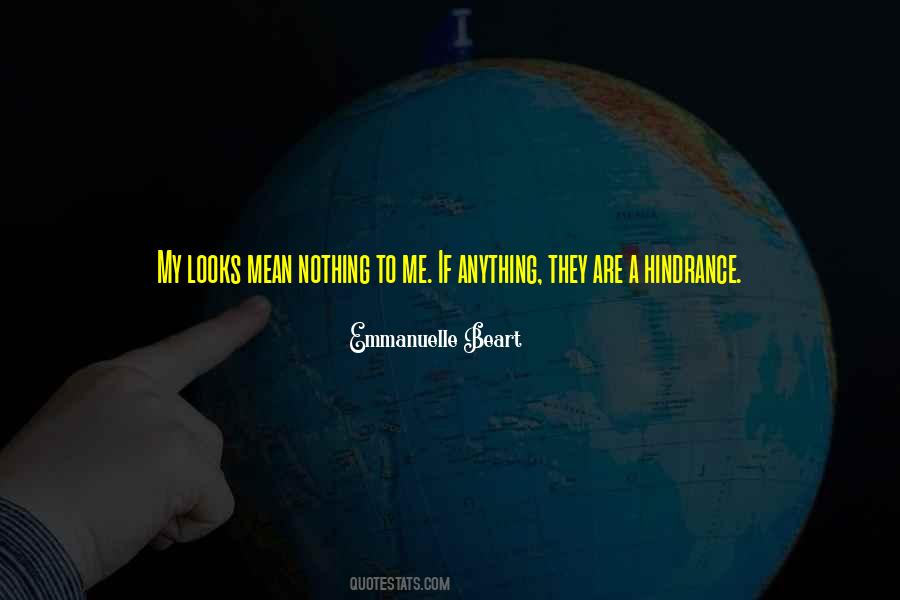 No Hindrance Quotes #279154