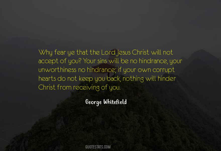 No Hindrance Quotes #531318