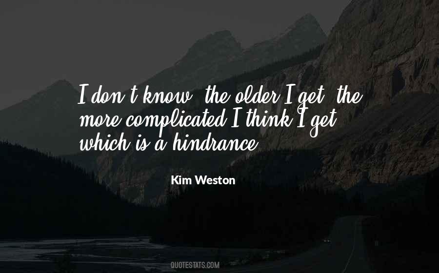 No Hindrance Quotes #557735