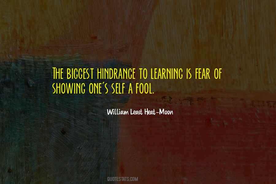 No Hindrance Quotes #632870