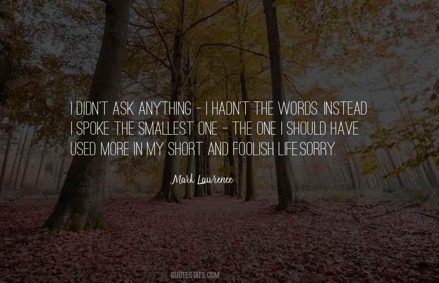 Usually The Smallest Quotes #24681