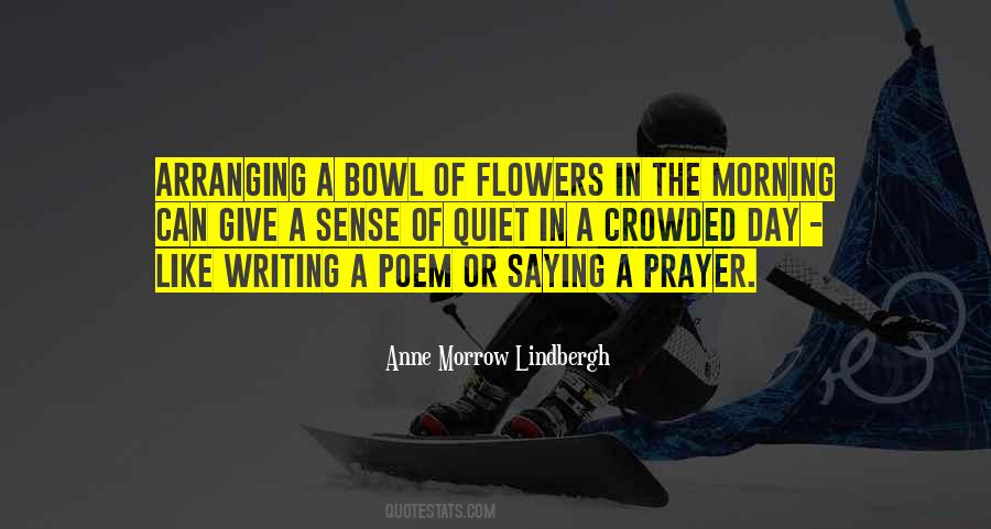 Quotes About Morning Flowers #1071447