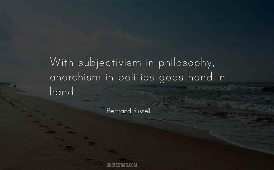 Quotes About Subjectivism #1557769