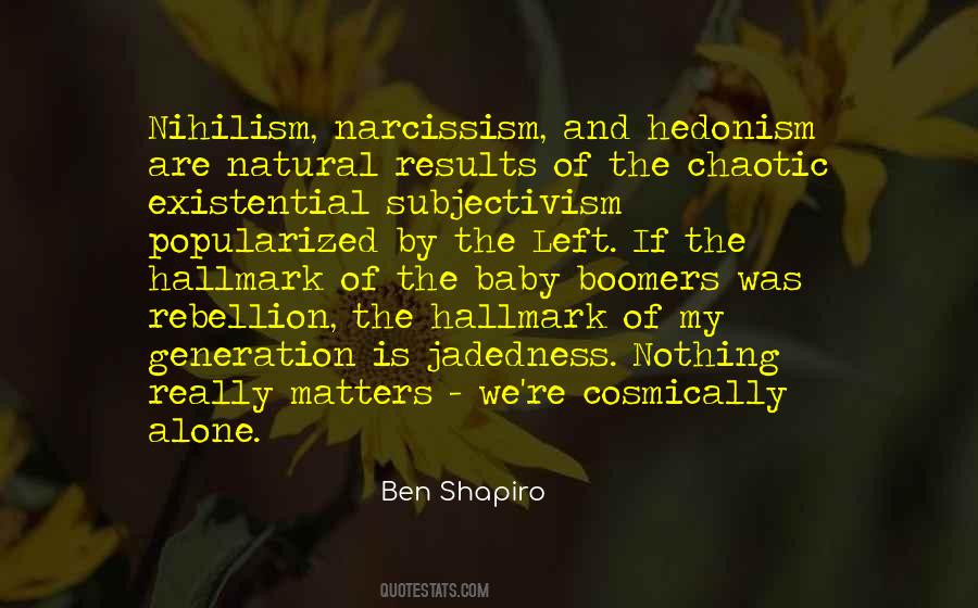 Quotes About Subjectivism #1660416