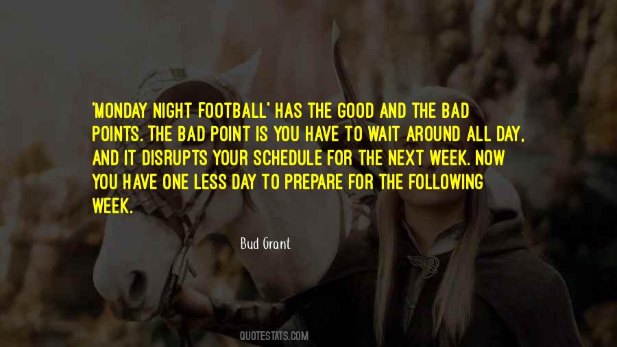 Quotes About Monday Night Football #645744
