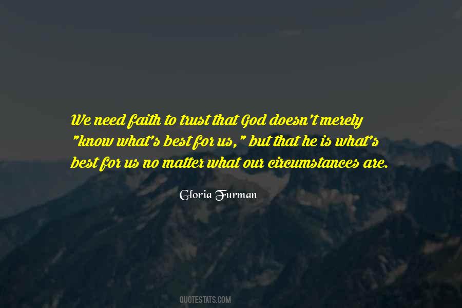 Quotes About Our Need For God #1110809
